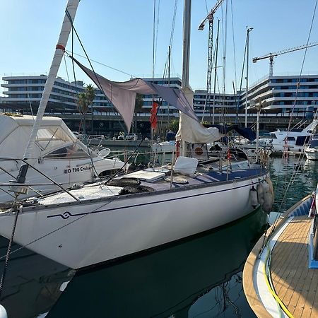 Unique Wooden Sail Yacht + 2 Bikes Included! Hotel Sant Adria de Besos Exterior foto